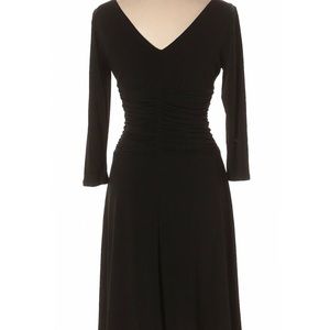 NWT Black fit and flare dress